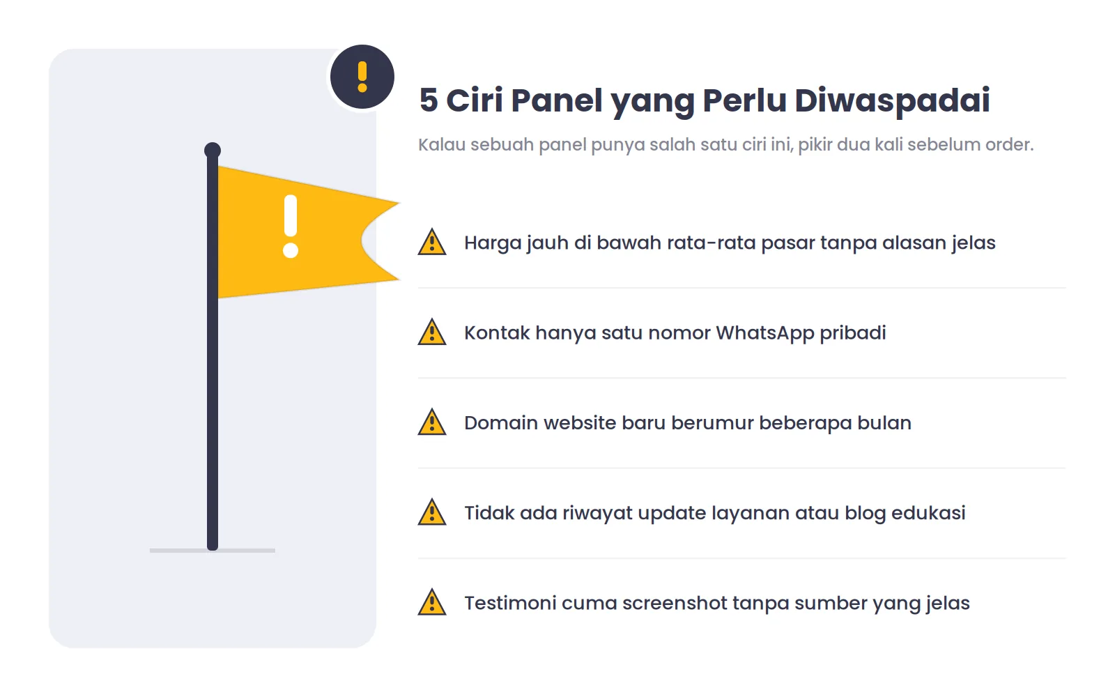ciri-ciri smm panel yang perlu diwaspadai